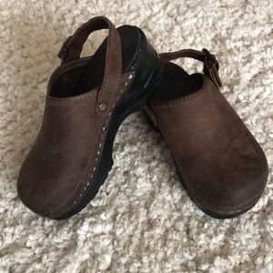 Dansko Leather Clogs